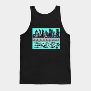 City by the sea Tank Top